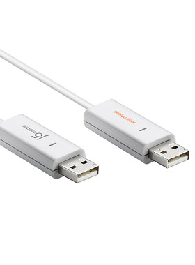 j5create JUC400 USB2.0电脑资料数据对拷对传线 支持Windows+Mac