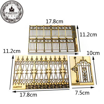 diy手工小屋拼装围栏6分12分木