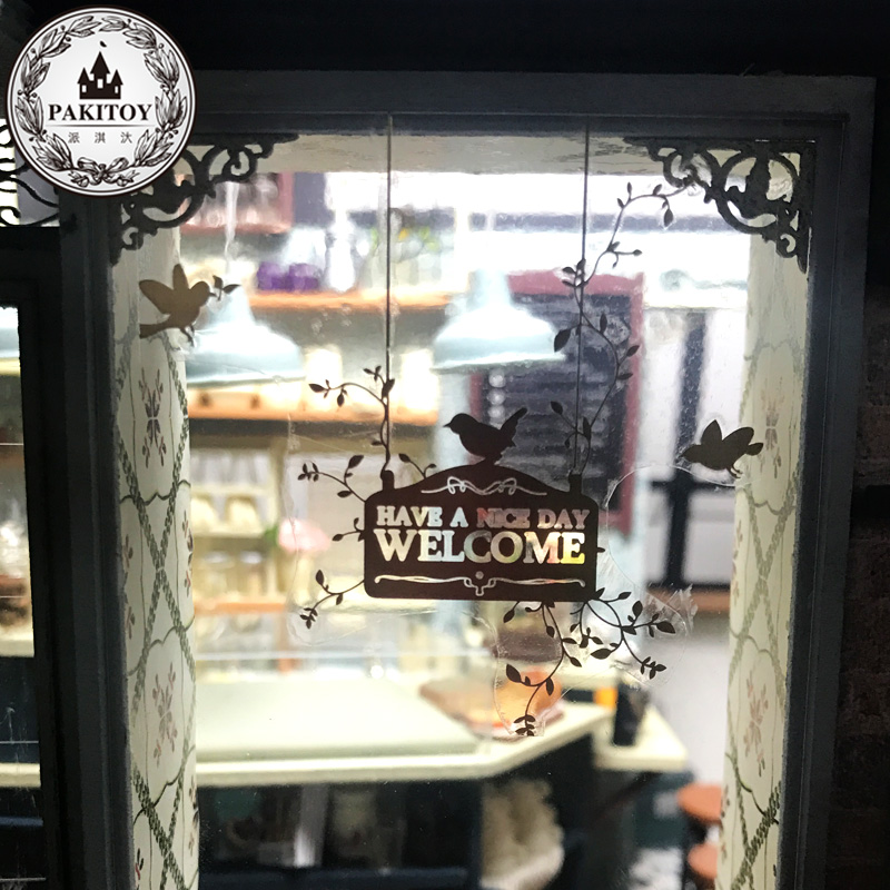 娃娃屋建筑手工制作小屋DIY场景