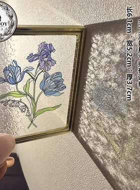 6分12分通用bjd娃娃屋手工成品pakitoy模型dollhouse星座彩窗相框