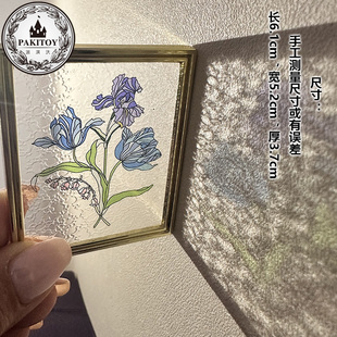 6分12分通用bjd娃娃屋手工成品pakitoy模型dollhouse星座彩窗相框