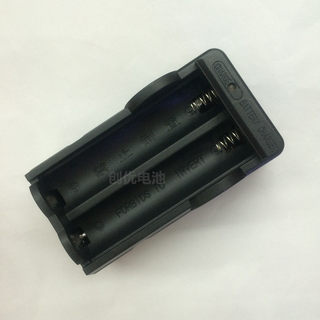 全国包邮18650锂电池充电器3.7v4.2强光手电筒充电器双槽智能充电