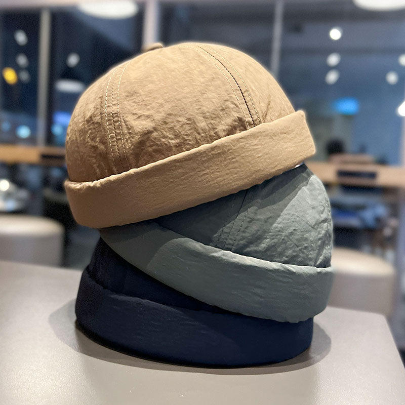 瓜皮帽逛街休闲男春夏