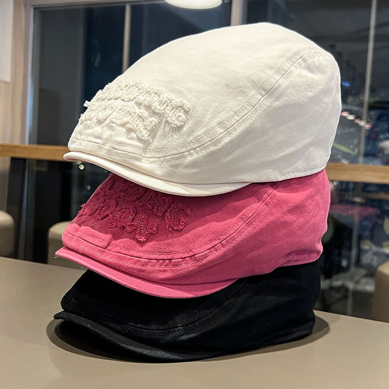 前进帽贝雷帽男女休闲秋冬