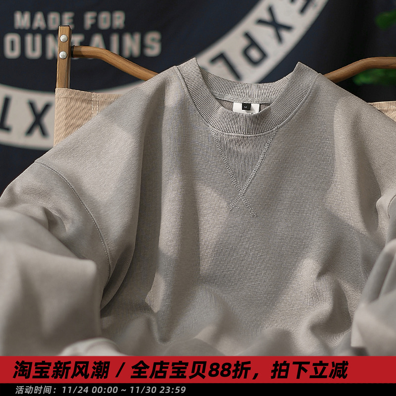 日系运动套衫长袖卫衣