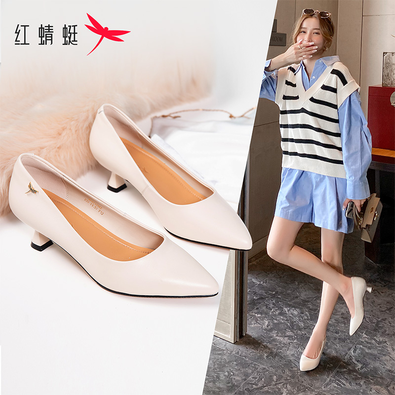 女鞋职业鞋百搭风单鞋女鞋职业
