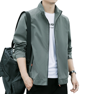 夹克外套男春季潮流防风宽松冲锋衣装2025年春秋新款男士休闲外衣