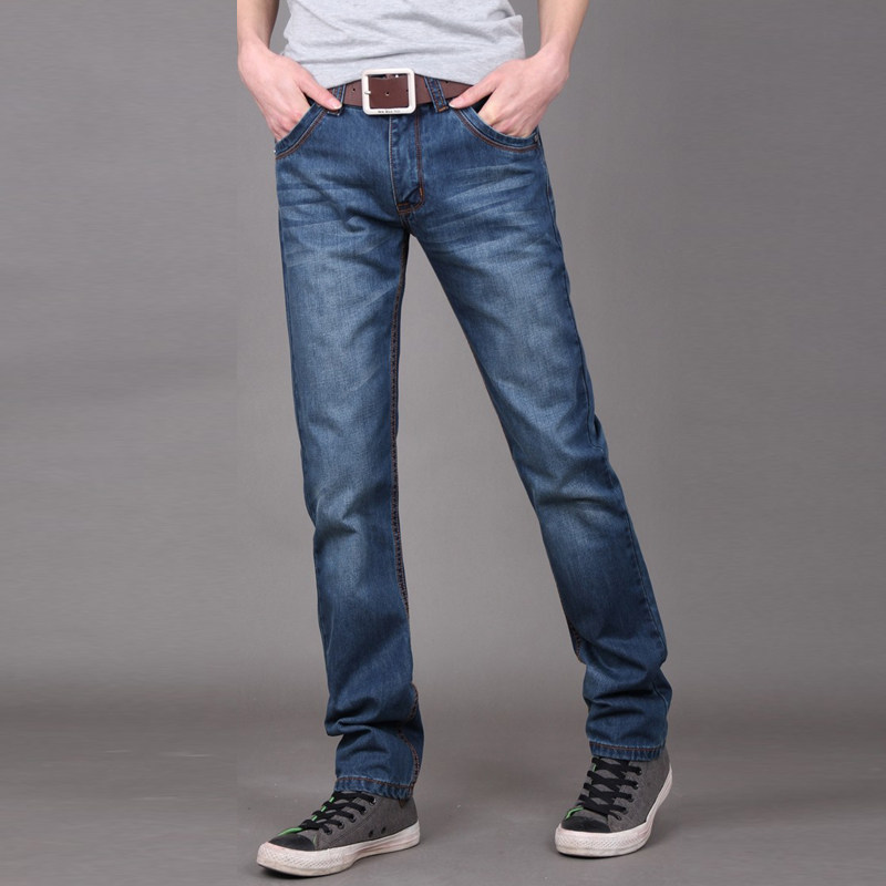Jeans pour jeunesse droite en vrac en coton pour automne - Ref 1461985 Image 3