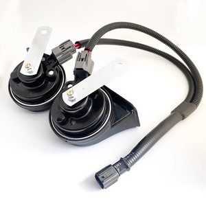 适用五菱宏光S1/3 V PLUS改装12V汽车高低音防水超响鸣笛蜗牛喇叭