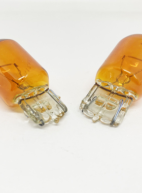 适用大众新能源ID3前转向灯信号灯转弯灯T20 WY21W黄色12V大插泡