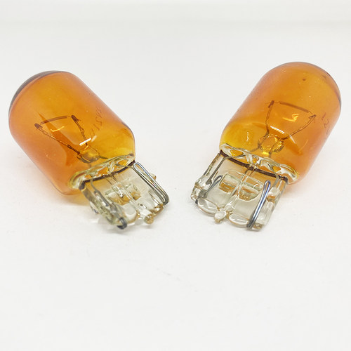 适用大众新能源ID3前转向灯信号灯转弯灯T20 WY21W黄色12V大插泡