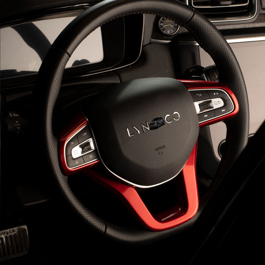 适用于领克01 02 03 05方向盘装饰贴片汽车用品专用配件内饰改装