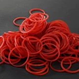 Импортная термостойкая резинка, холодная завивка, 100 шт