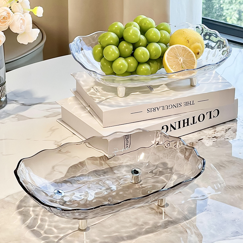 尊慕斯大容量轻奢收纳果盘