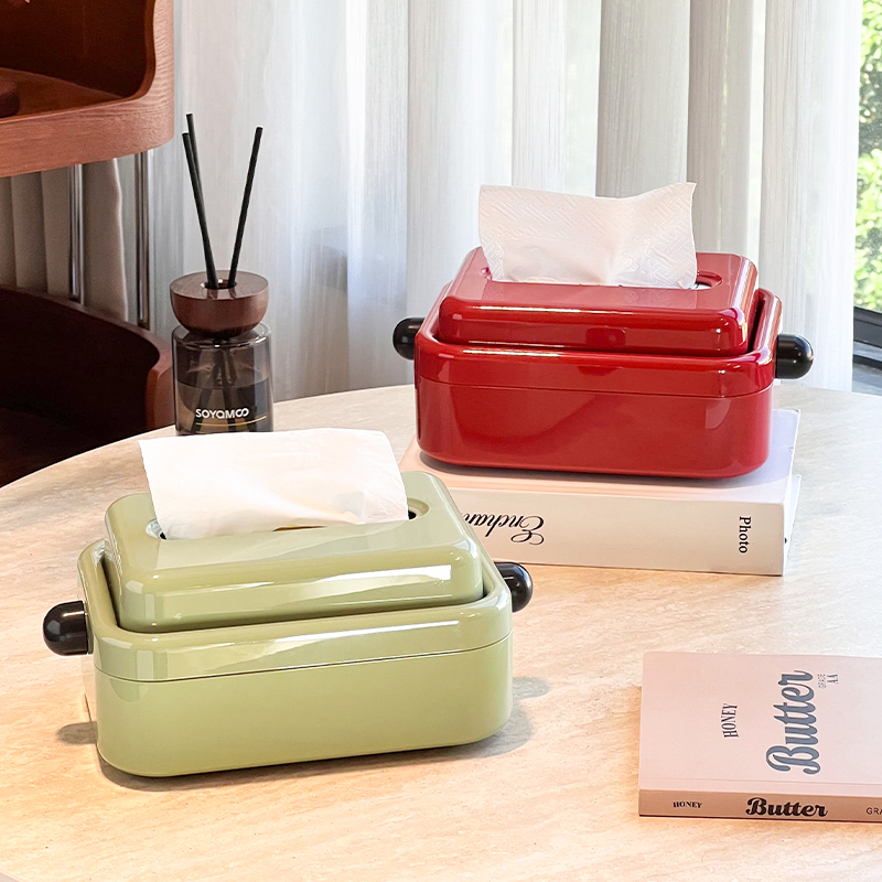 尊慕斯中古风家用客厅纸巾盒