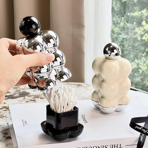 尊慕斯家用牙签棉签收纳筒