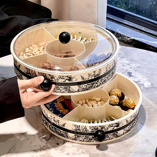 尊慕斯中古风多层收纳干果盒