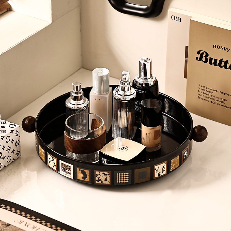 尊慕斯中古风旋转收纳盒