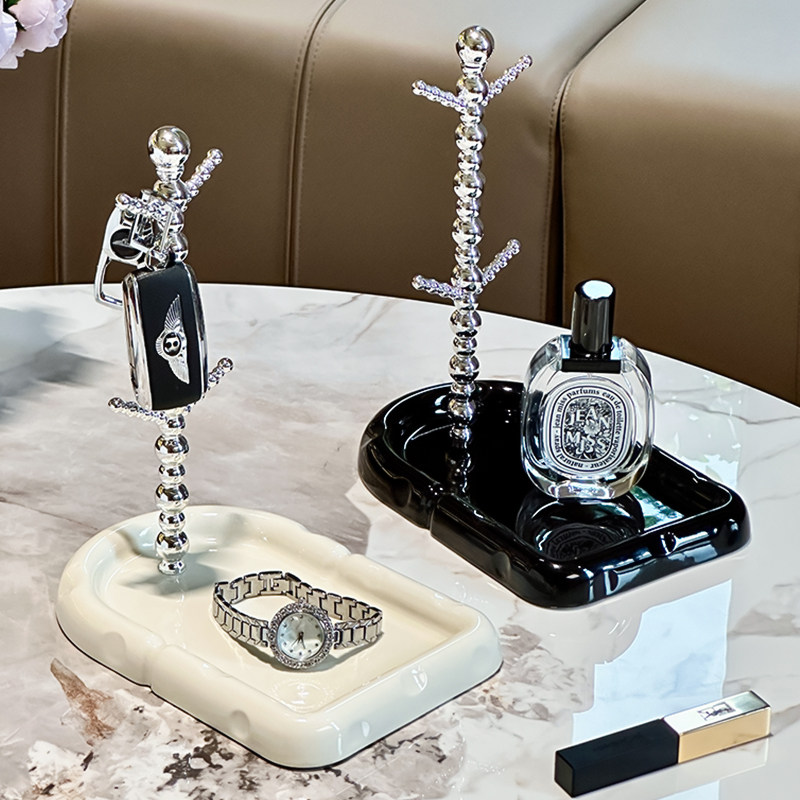 尊慕斯陶瓷玄关放钥匙收纳摆件入户进门口轻奢高档鞋柜饰品置物架,家居饰品,装饰摆件,淘宝优惠券,粉丝福利购,淘宝优惠卷