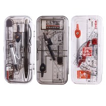 Chenguang metal stainless steel compass professional drawing test multi-functional drawing tool ruler for primary school students