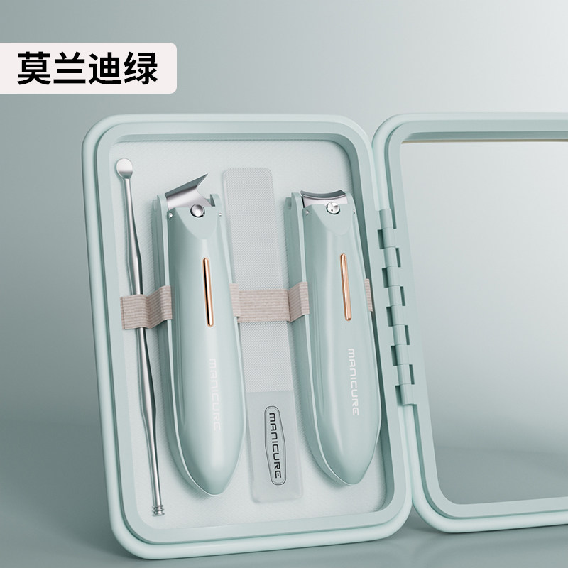 日本指甲刀原装口进指甲钳指甲剪2025新款指甲工具套装脚防飞溅