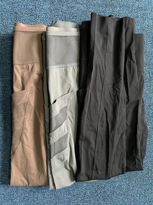 紧身高腰提臀长裤健身裤瑜伽