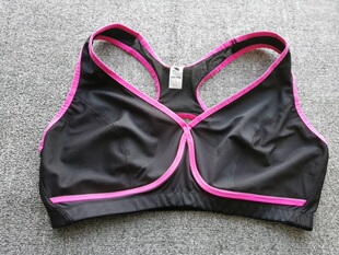 高强度运动文胸套头无胸垫网眼透气背心式 跑步瑜伽内衣