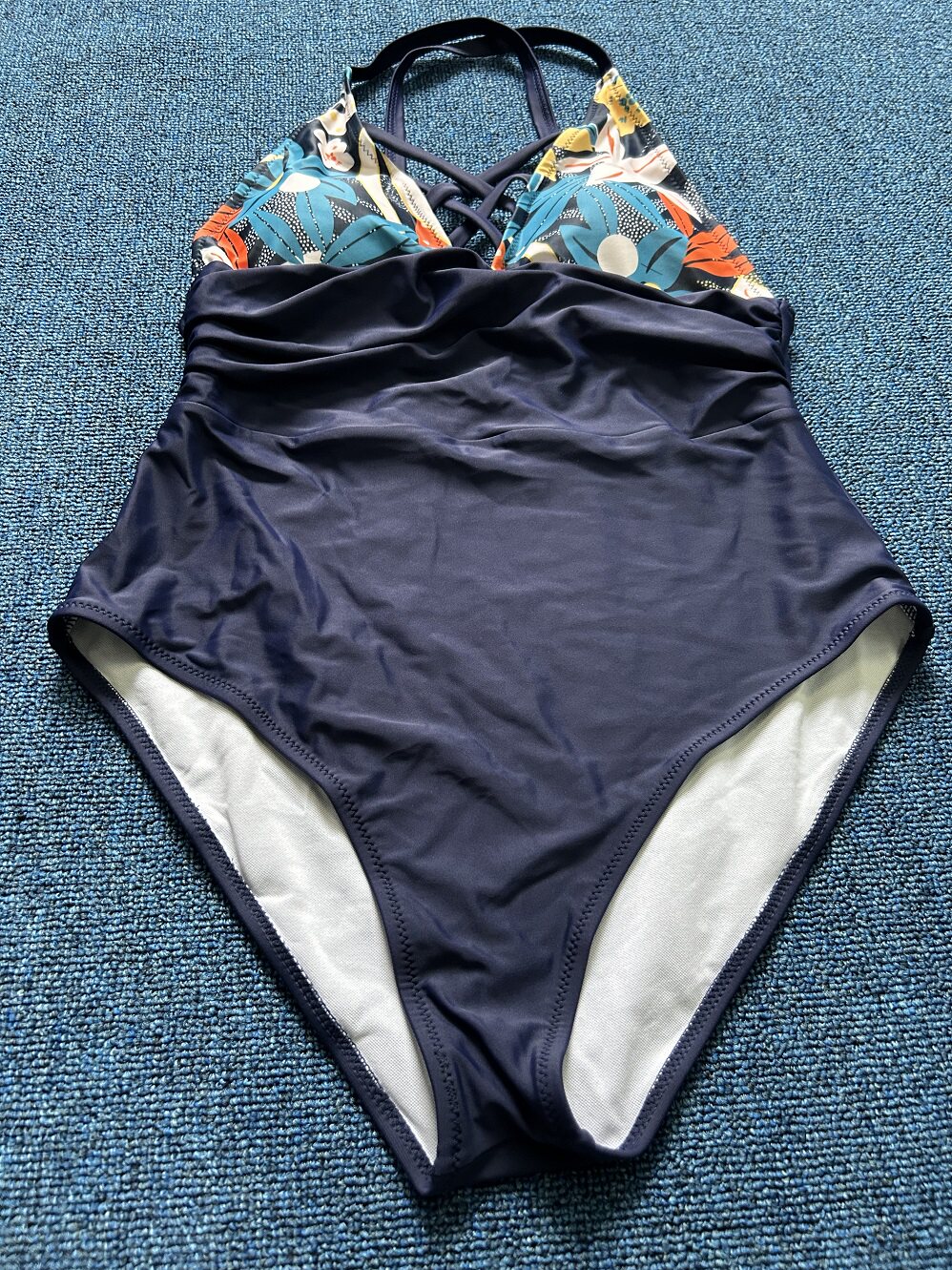 连体泳衣专业竞技训练三角连体