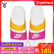 Dép Nike Nike Benassi Duo Summer Women Double băng Ninja Dép giản dị 819717-102 - Dép thể thao