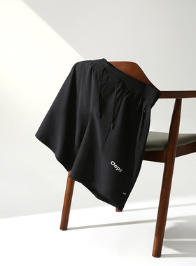 Oops Wow Ah2025新款男士运动跑步健身防刮耐磨速干五分裤短裤