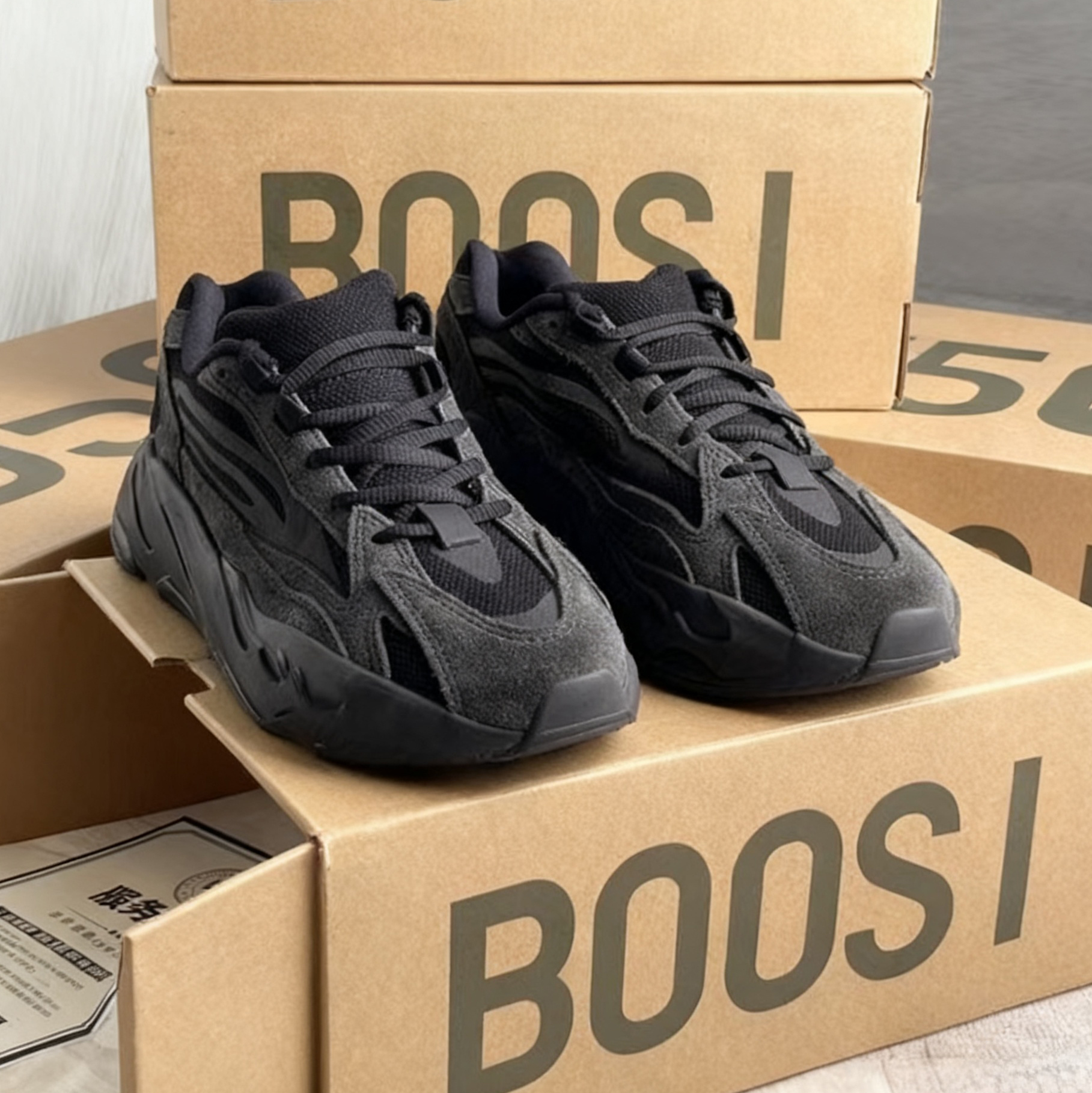 椰子男鞋700老爹增高潮鞋