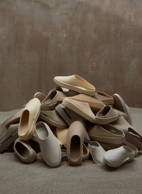 FOG一脚蹬包头厚底一字拖鞋户外穿男士踩屎感网红ins潮夏季凉拖女