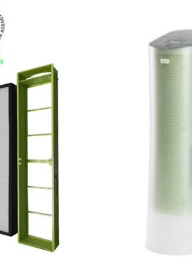 适用Alen TF150 Paralda空气净化器专用hepa复合活性炭过滤网