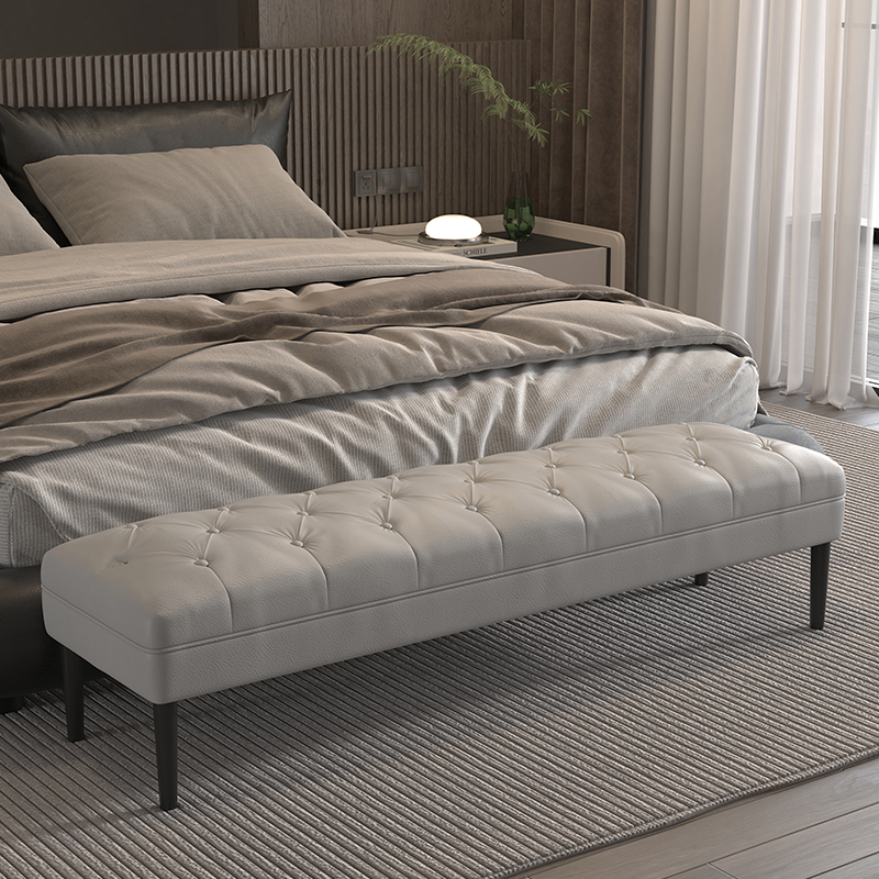 真材实料，做工精致高品质床尾凳