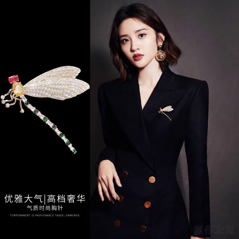 胸针女精致复古时尚胸花配饰小众