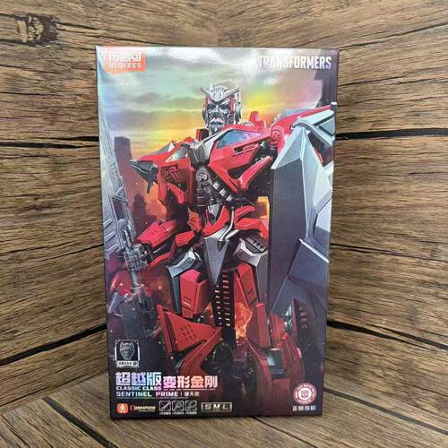 新布鲁可超越版电影3 6御天敌闪电变形金刚机器人模型玩具礼物