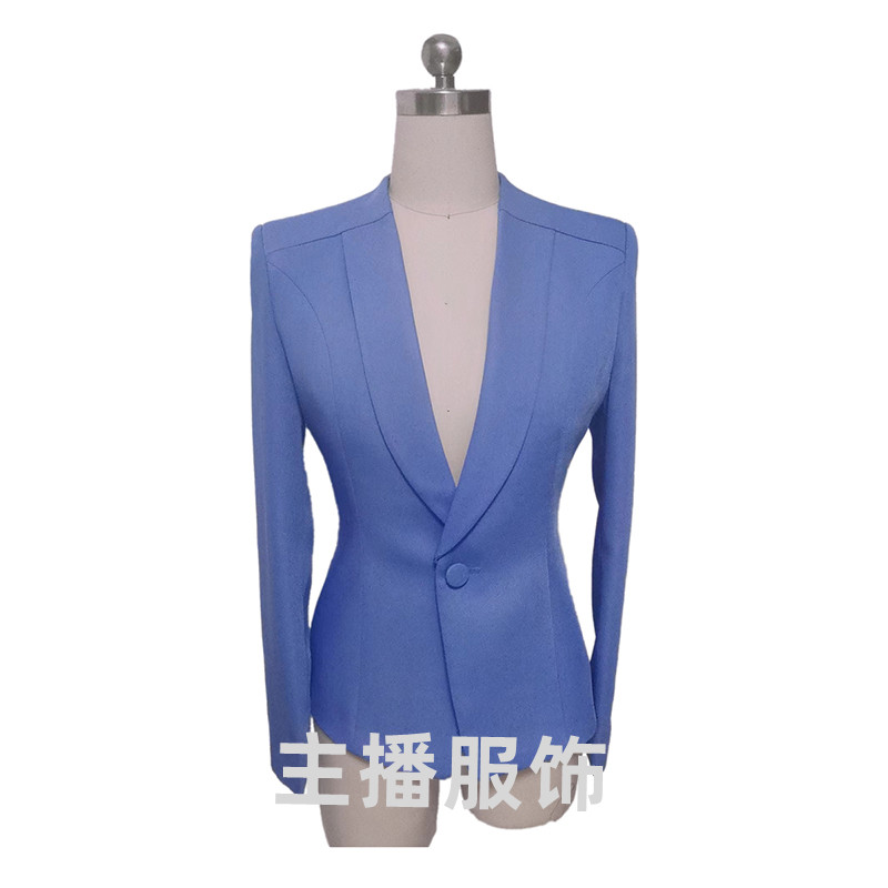 常规通勤长袖气质修身上镜职业装