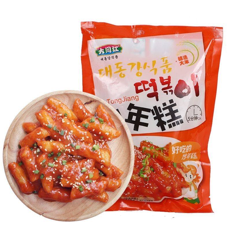大同江炒年糕正宗韩国辣年糕条打糕条辣酱套餐270克带酱包5袋包邮