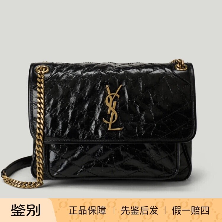 亮面皮菱格女包 链条手提单肩包Saint Laurent YSL圣罗兰2026秋冬