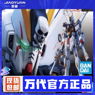 万代 RG 31 1/144 CROSSBONE 海盗高达模型 海盗X 骷髅 X1 拼装