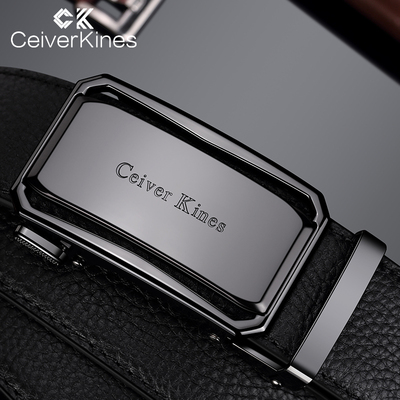 送爸爸生日礼物实用裤带正品皮带男款新款真牛皮腰带纯牛皮百搭