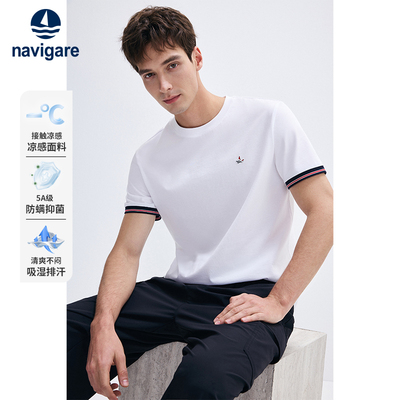 Navigare意大利小帆船短袖T恤