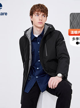 意大利小帆船新款棉服外套男