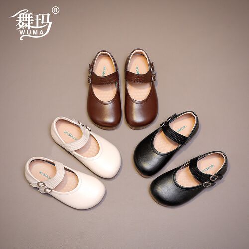 女孩简约软面防滑文艺小单鞋