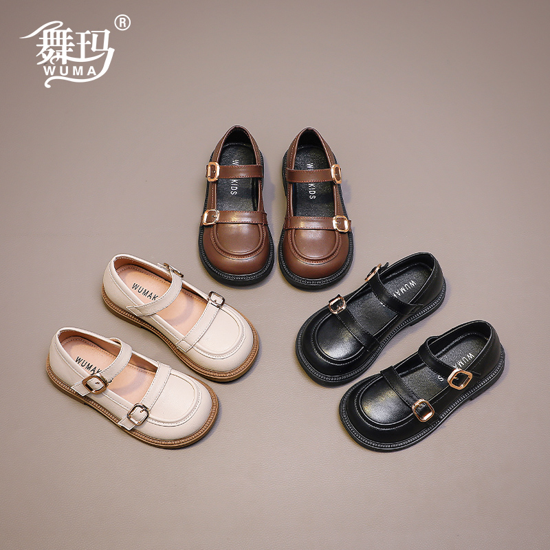 皮鞋舞玛女童英伦春季