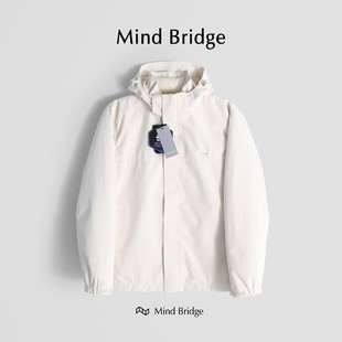 MindBridge 三合一户外防风保暖鹅绒冲锋羽绒服冬M040 北国雪松