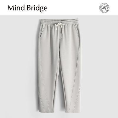 MindBridge【即将断码】弹力针织运动休闲直筒长裤男垂感透气MA2U