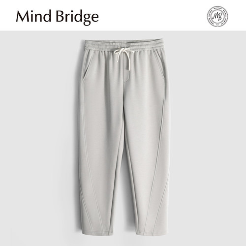 MindBridge【即将断码】弹力针织运动休闲直筒长裤男垂感透气MA2U