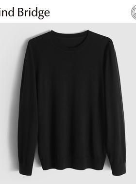 MindBridge100%绵羊毛/15.78μm/秋冬圆领内搭打底保暖针织衫MA69