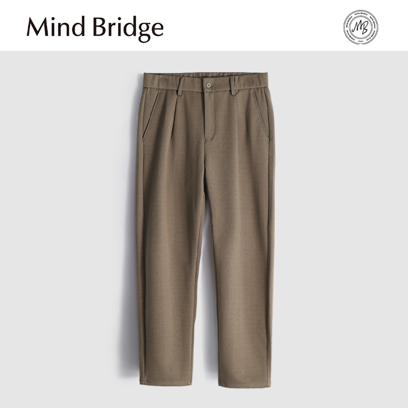 MindBridge毛呢休闲裤高弹力抗皱
